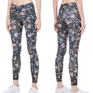 Lululemon Speed Up Tight Frosted Rose Multi